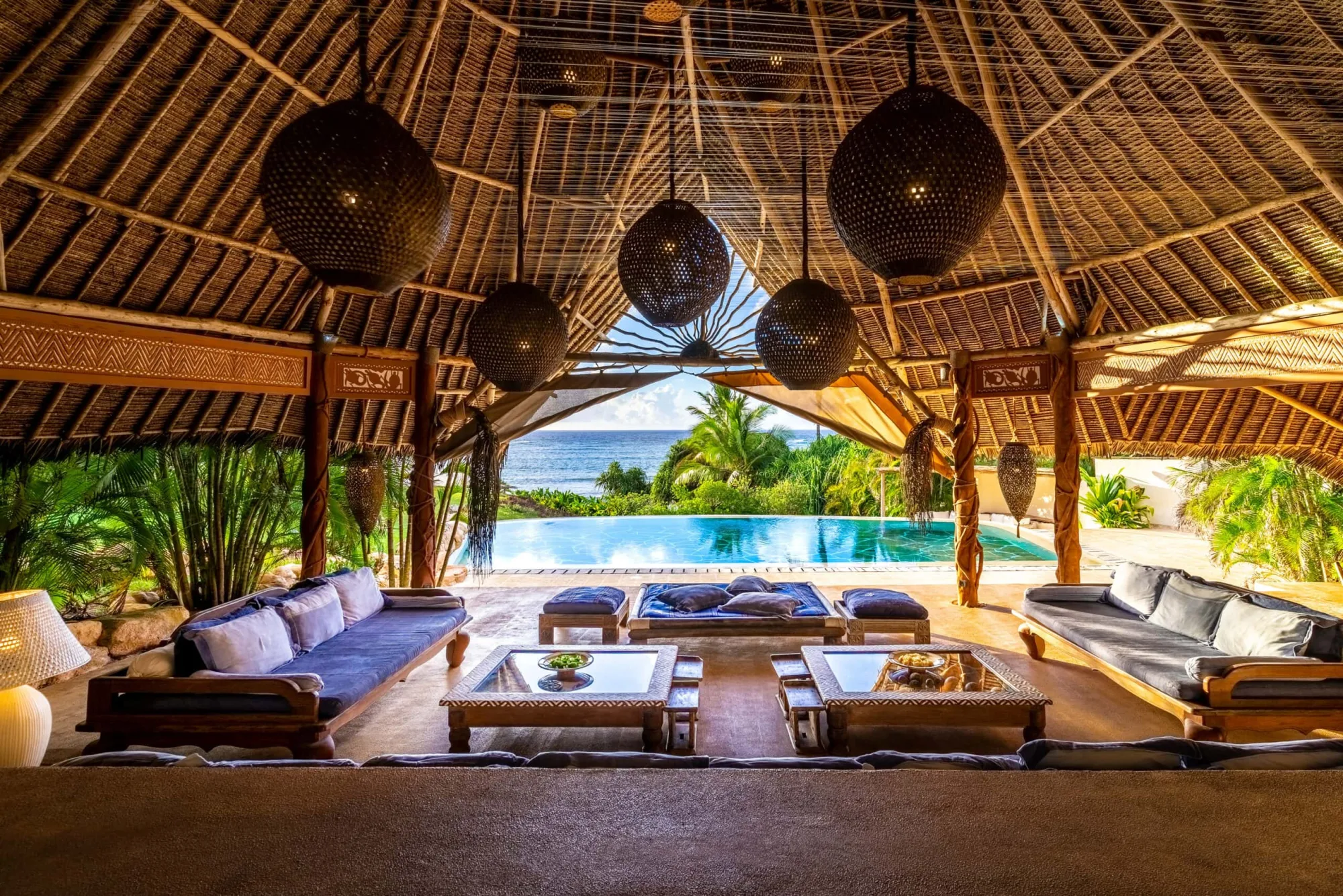Private pool pavilion