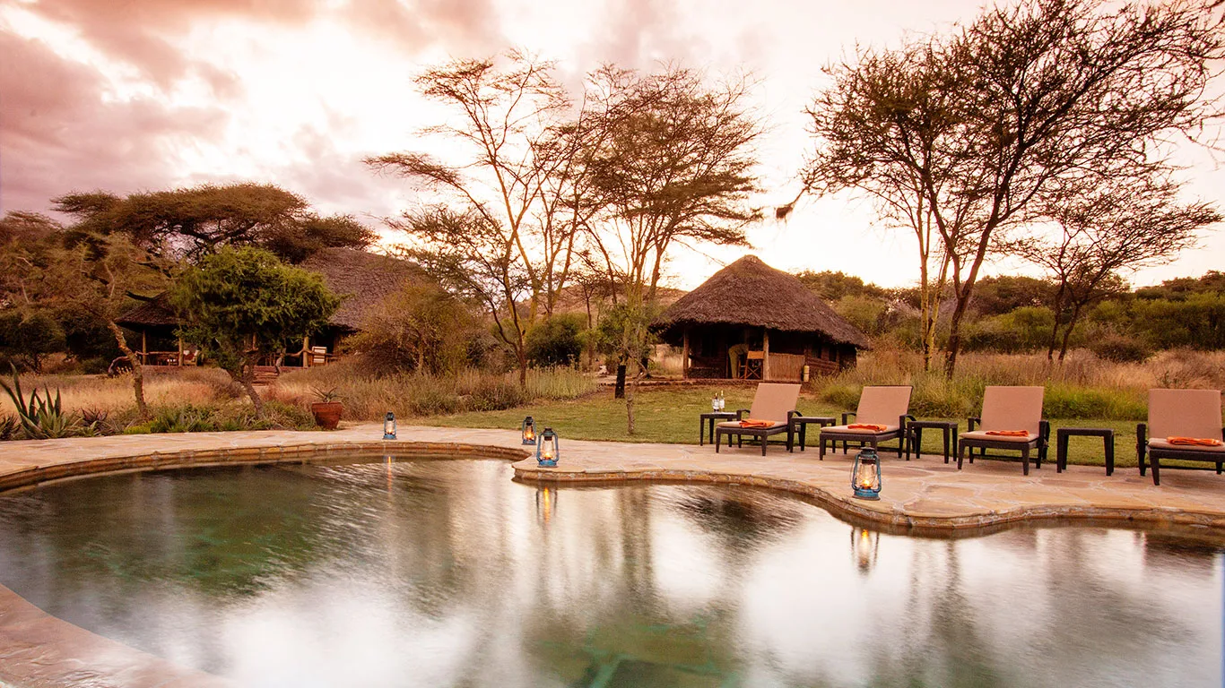Camp swimming pool