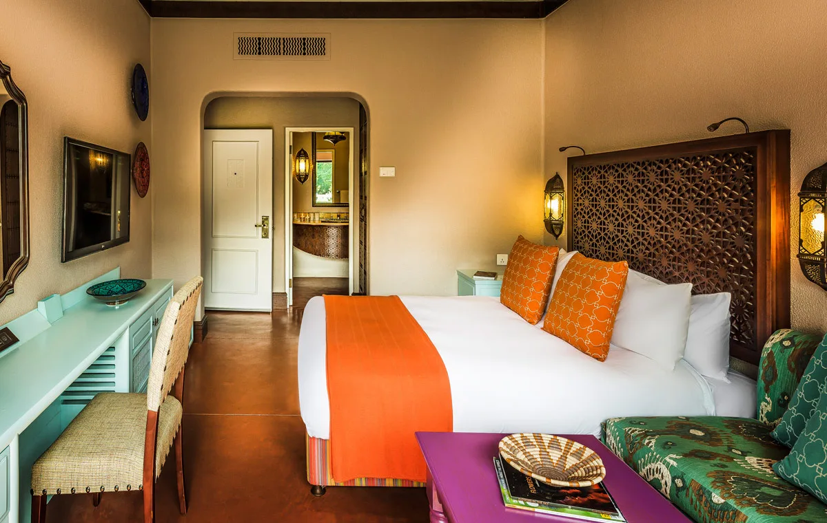 African-inspired Avani guest room