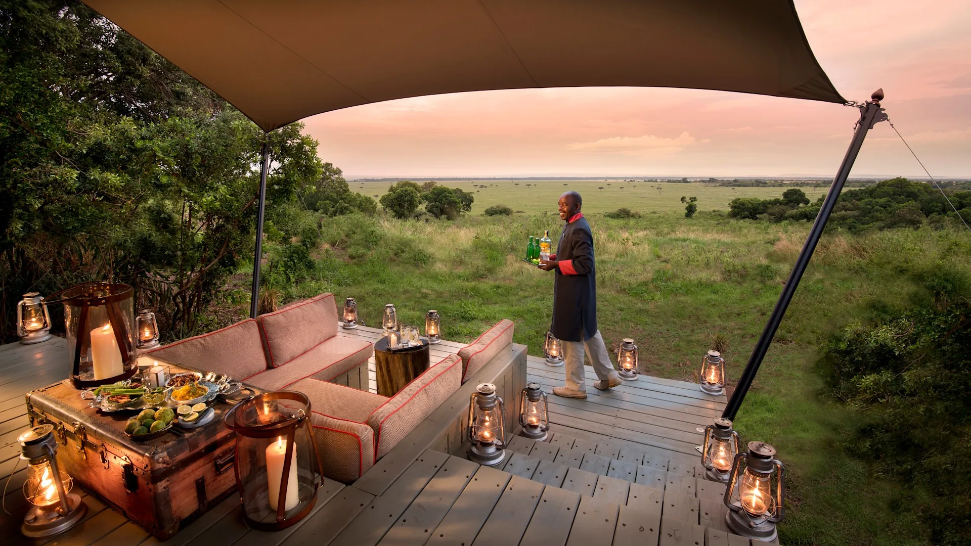 Private butler sundowners