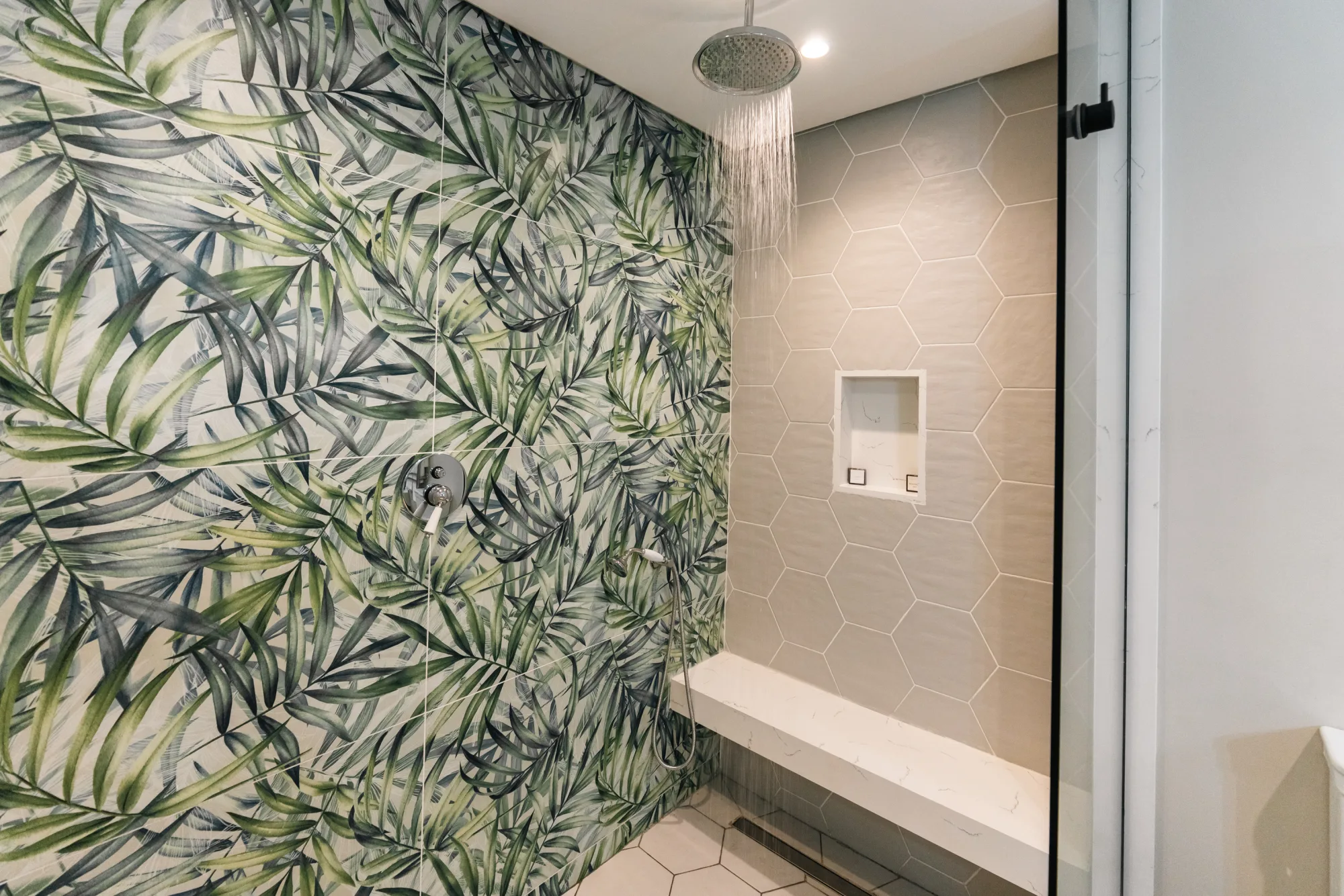 Renovated en-suite bathroom