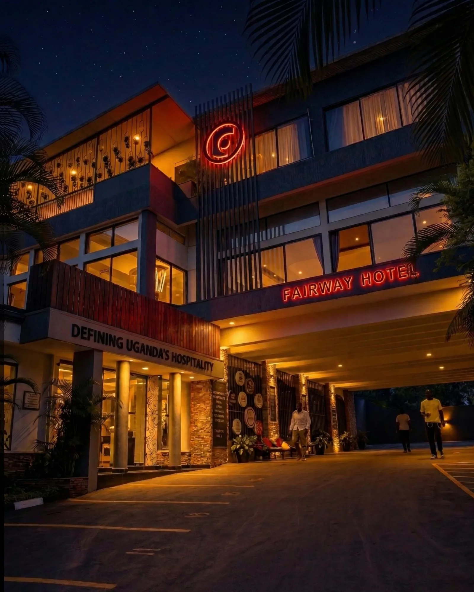 Kafu Road hotel entrance