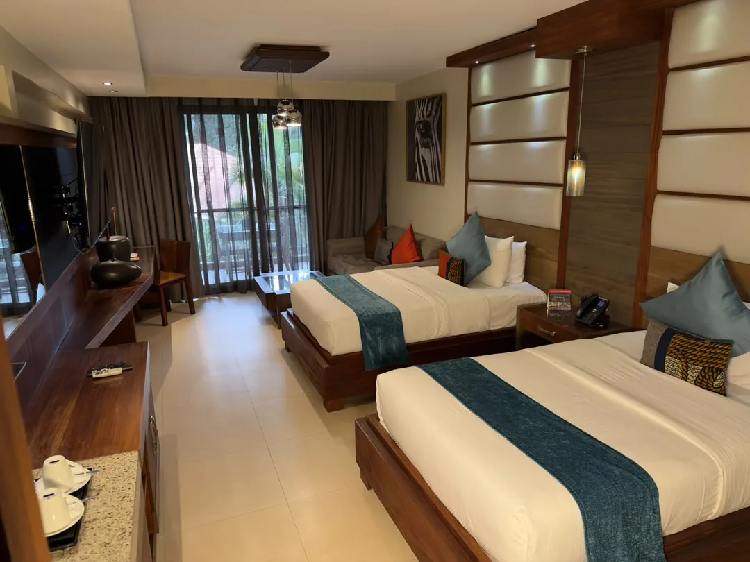 Executive twin guest room