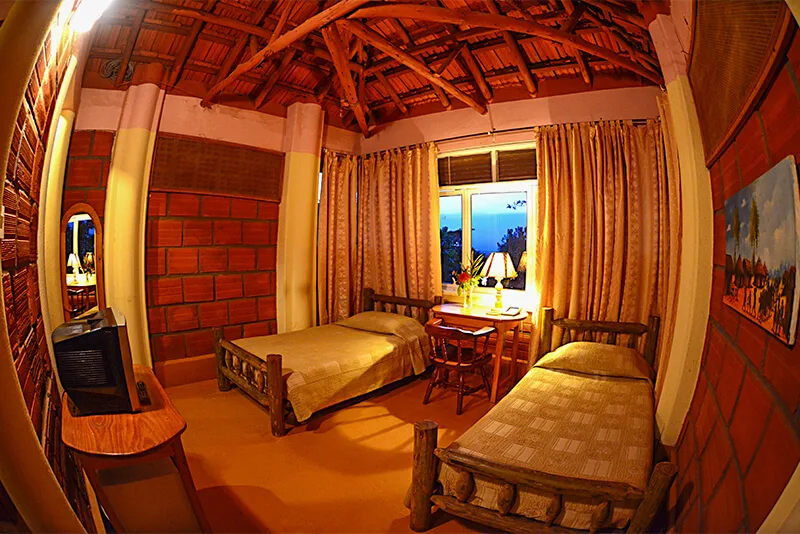 A comfortable Standard Double Room at Forest Cottages