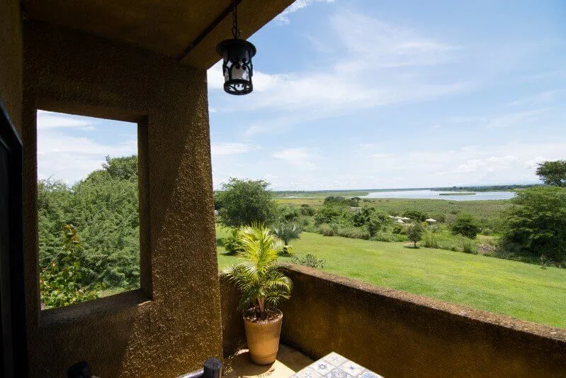 Rooftop river view