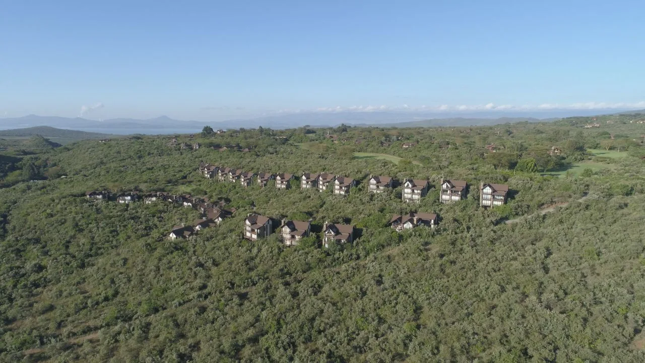 Resort above Lake Naivasha