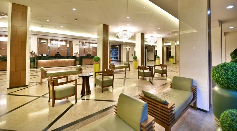 Main hotel lobby