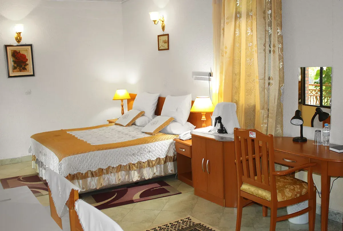 Executive suite bedroom