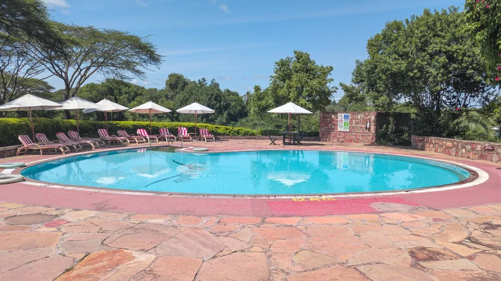 Lodge swimming pool