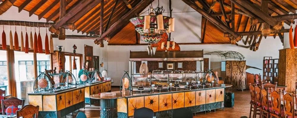 Main lodge restaurant