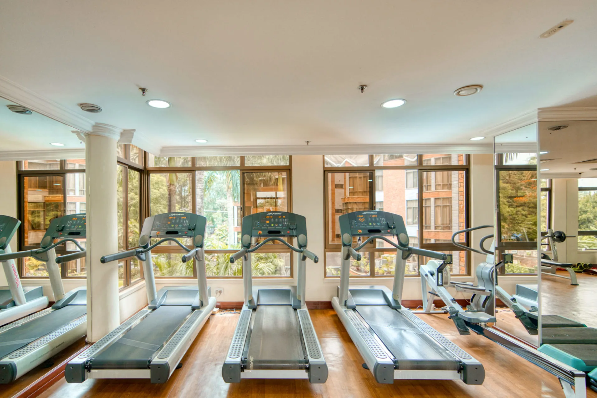 Hotel fitness centre