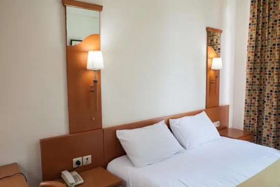A Deluxe double room