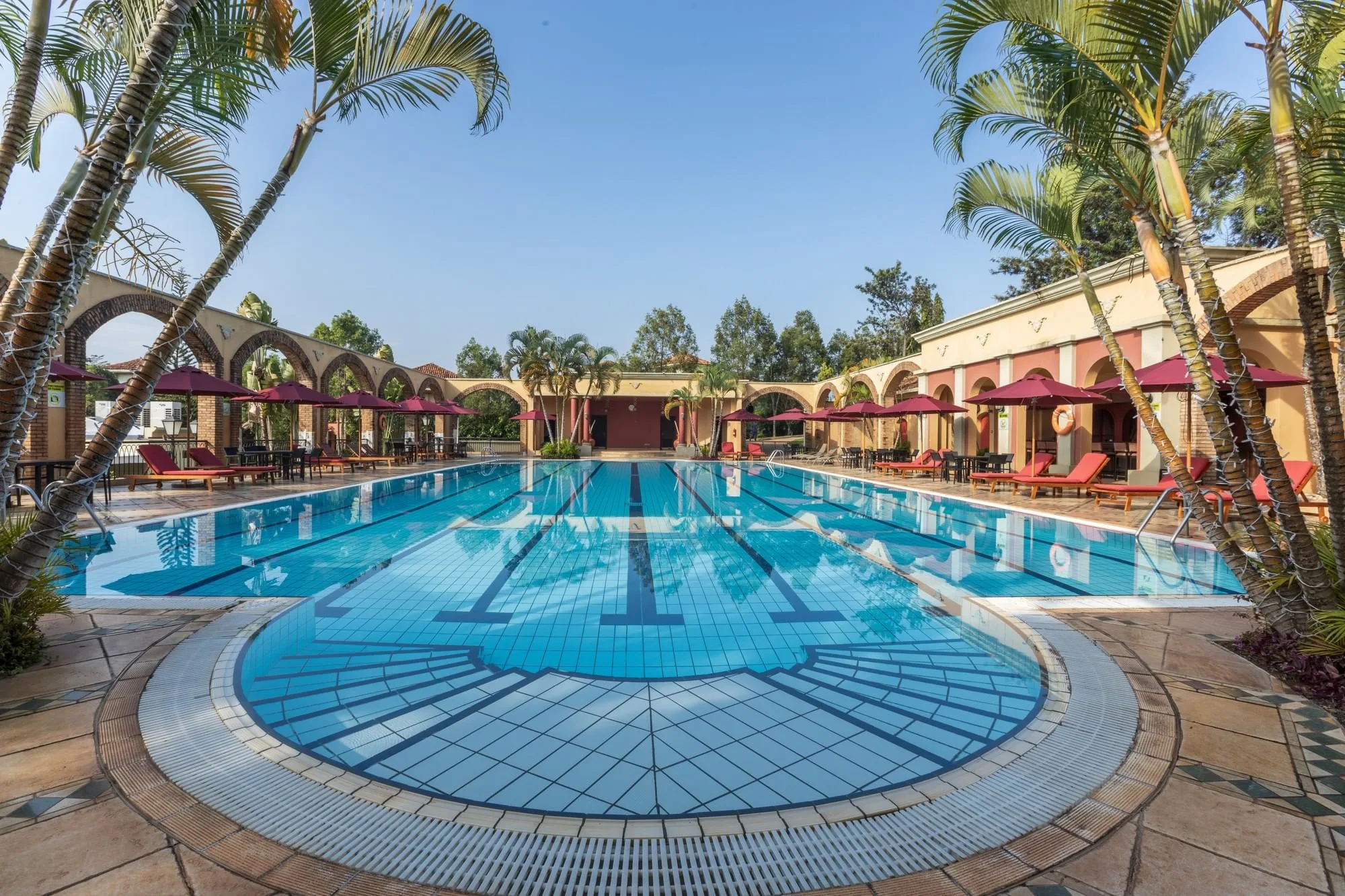 25-metre resort pool
