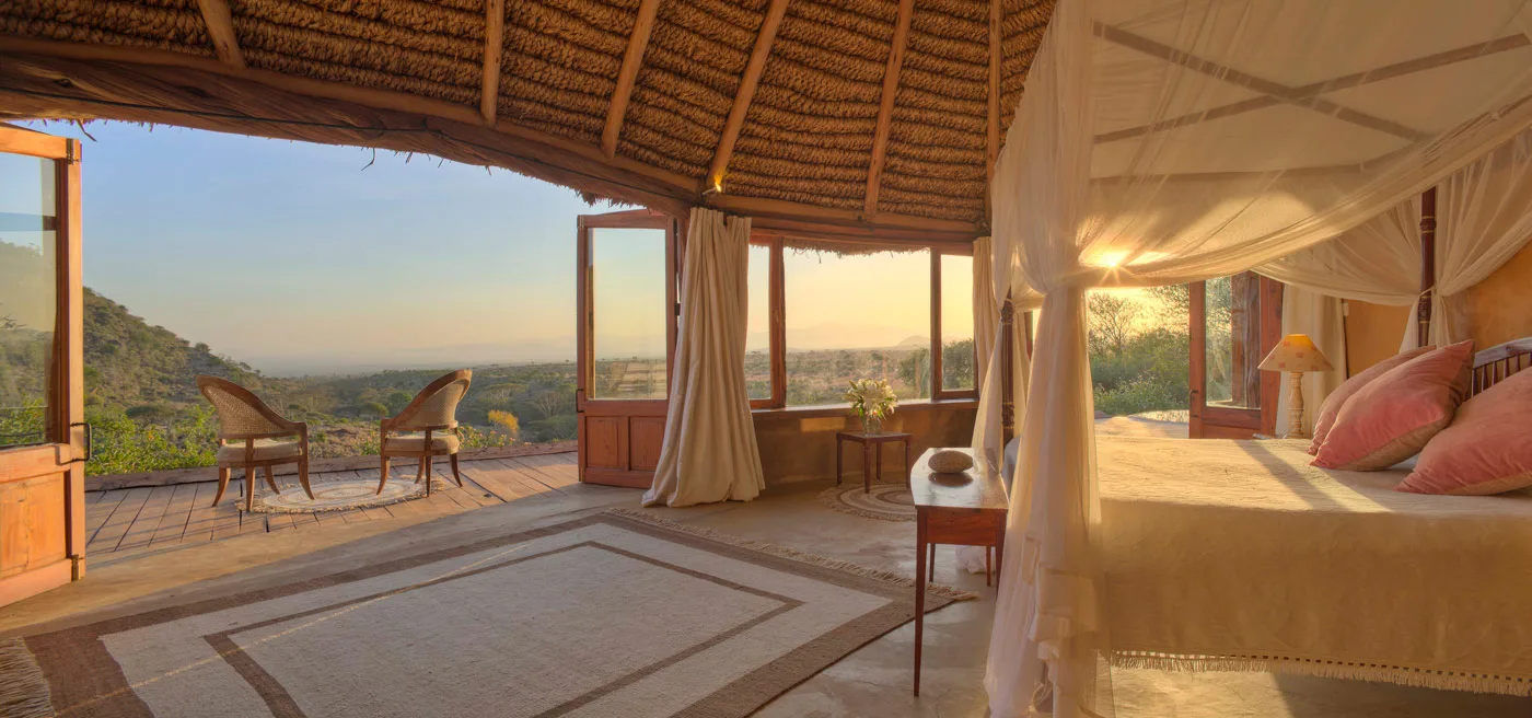 Panoramic cottage suite
