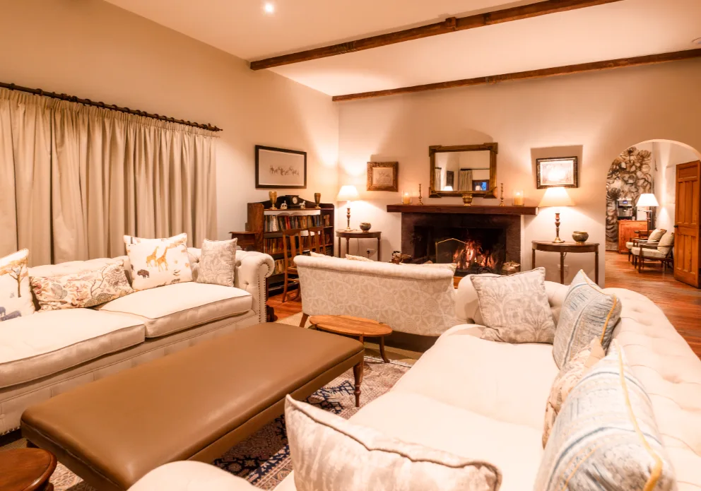 Historic main-house lounge