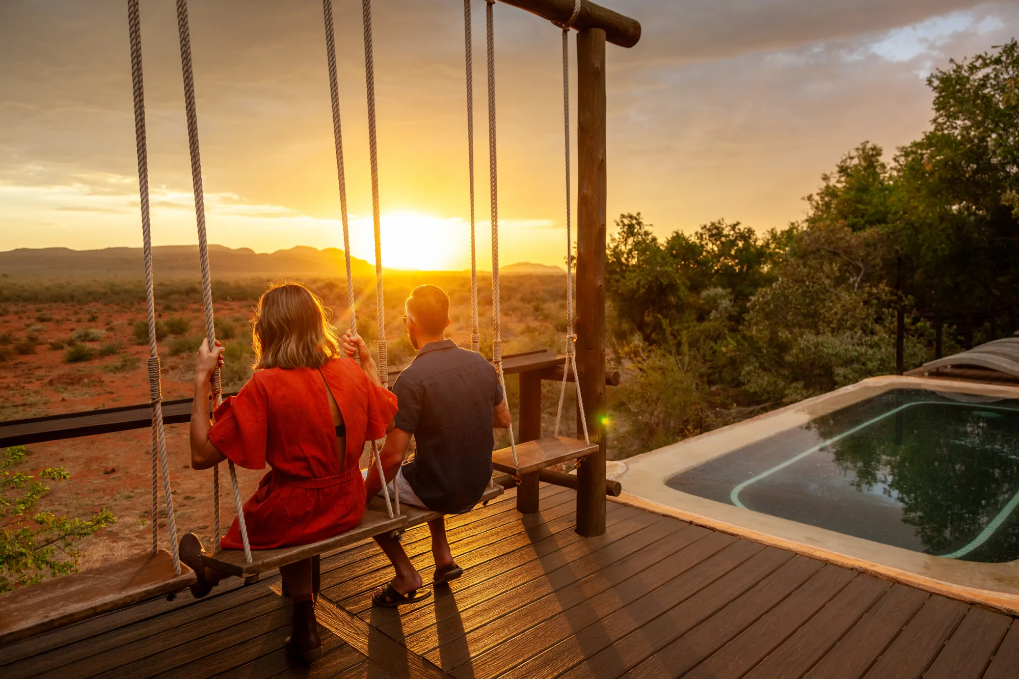 Bushveld sunset viewpoint