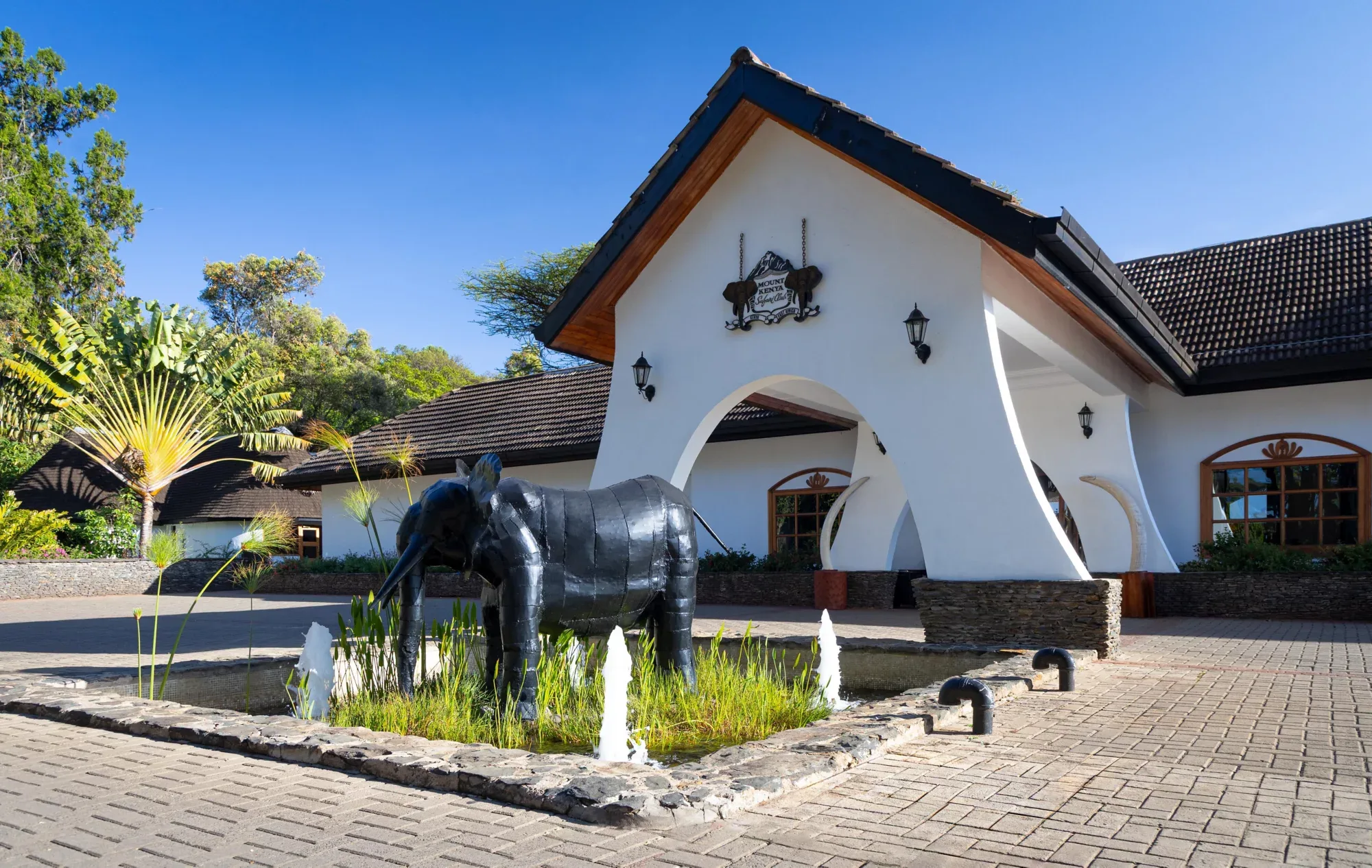 Equestrian-themed entrance