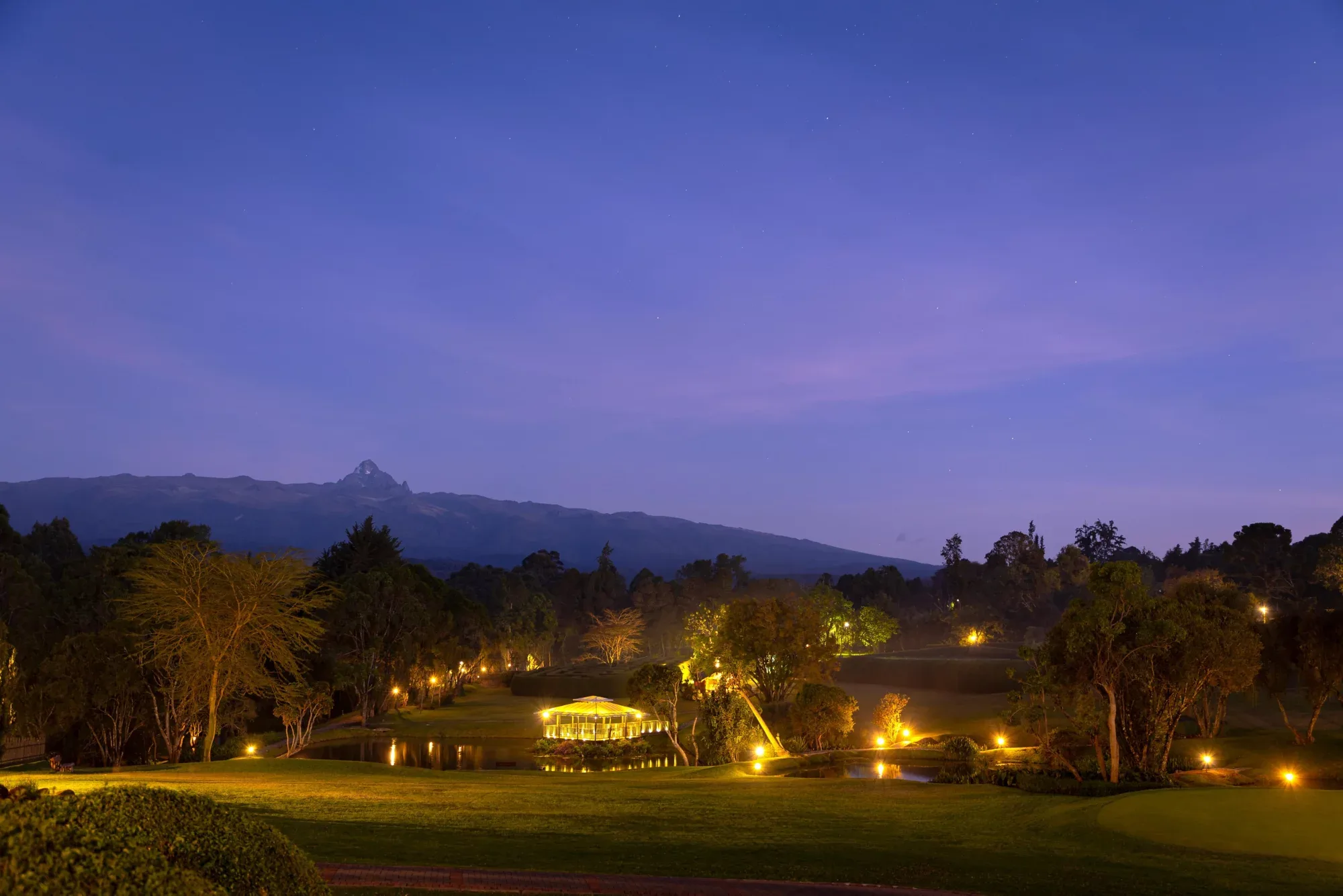 Mount Kenya view