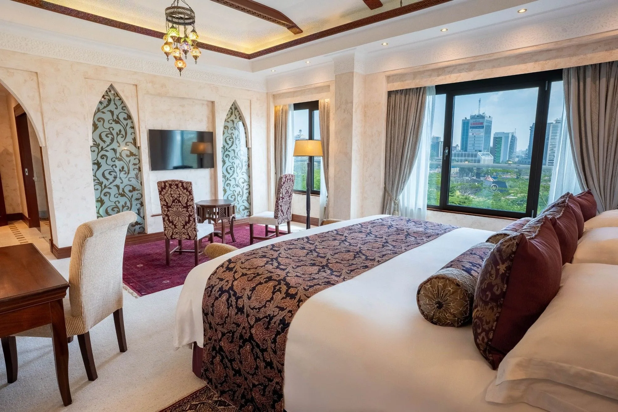 City-view guest accommodation