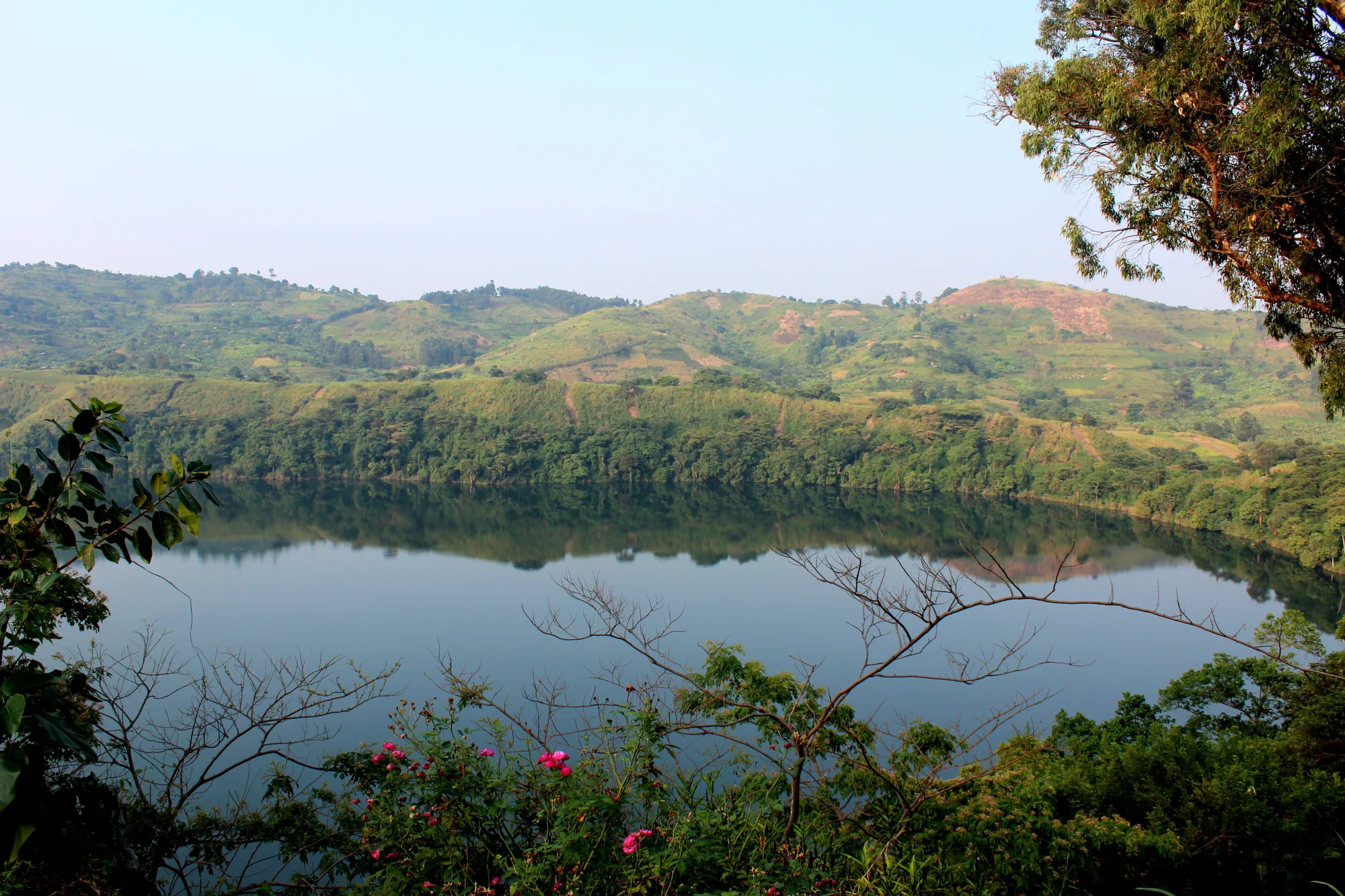 Crater-lake view