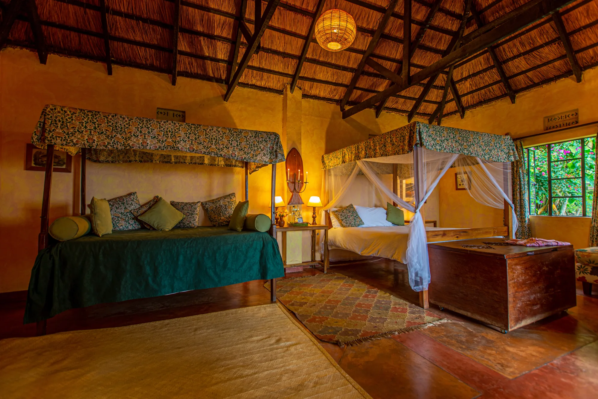 Cottage sleeping area