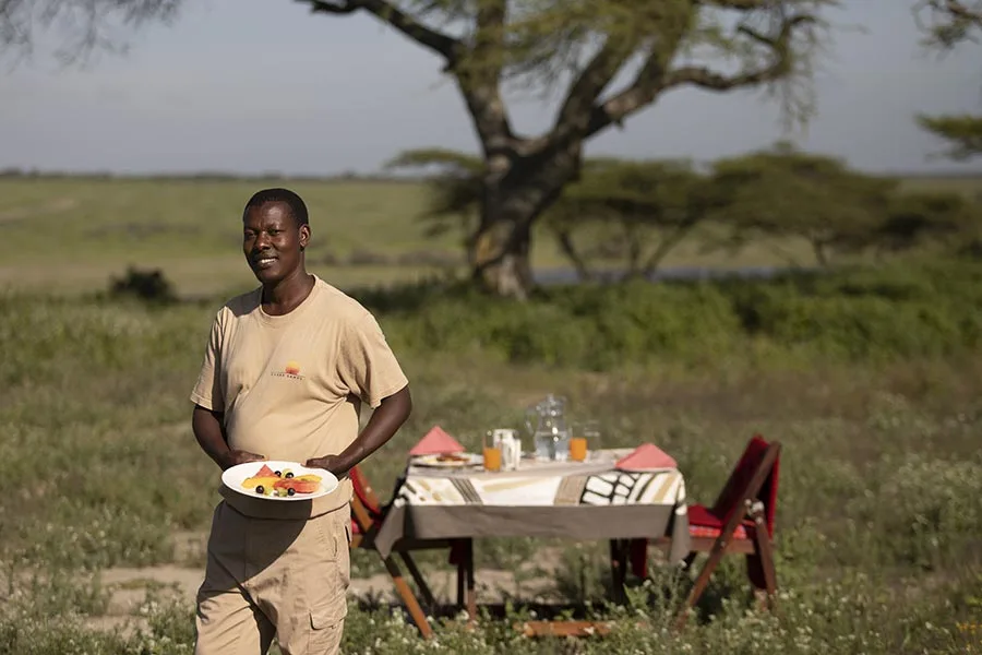 Serengeti outdoor dining