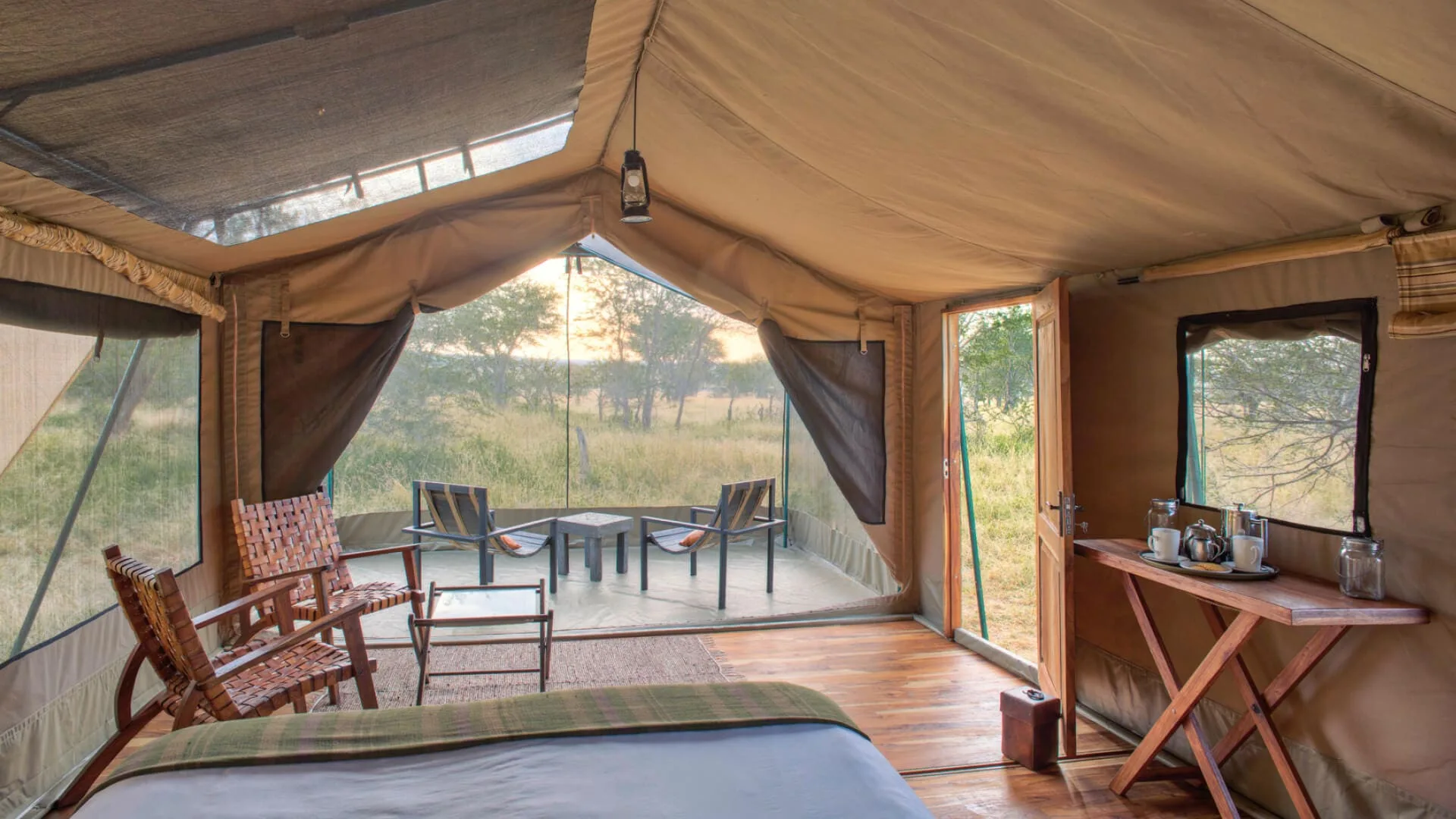Guest tent and stargazing extension