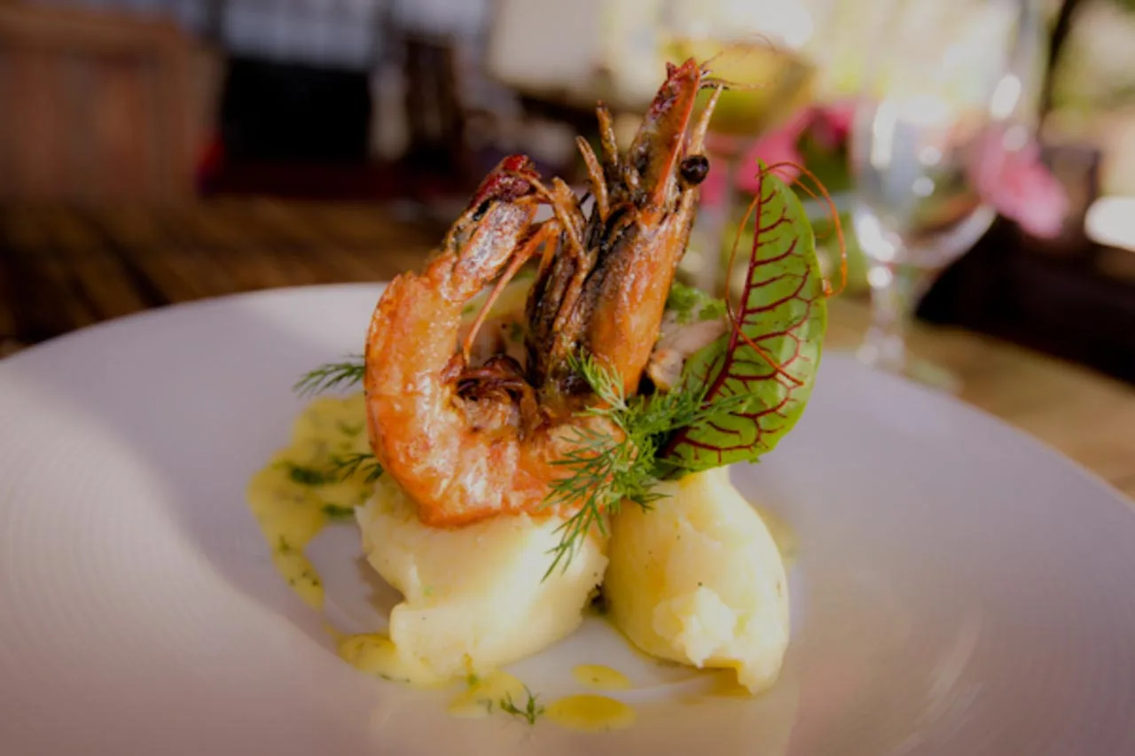 Fine-dining presentation