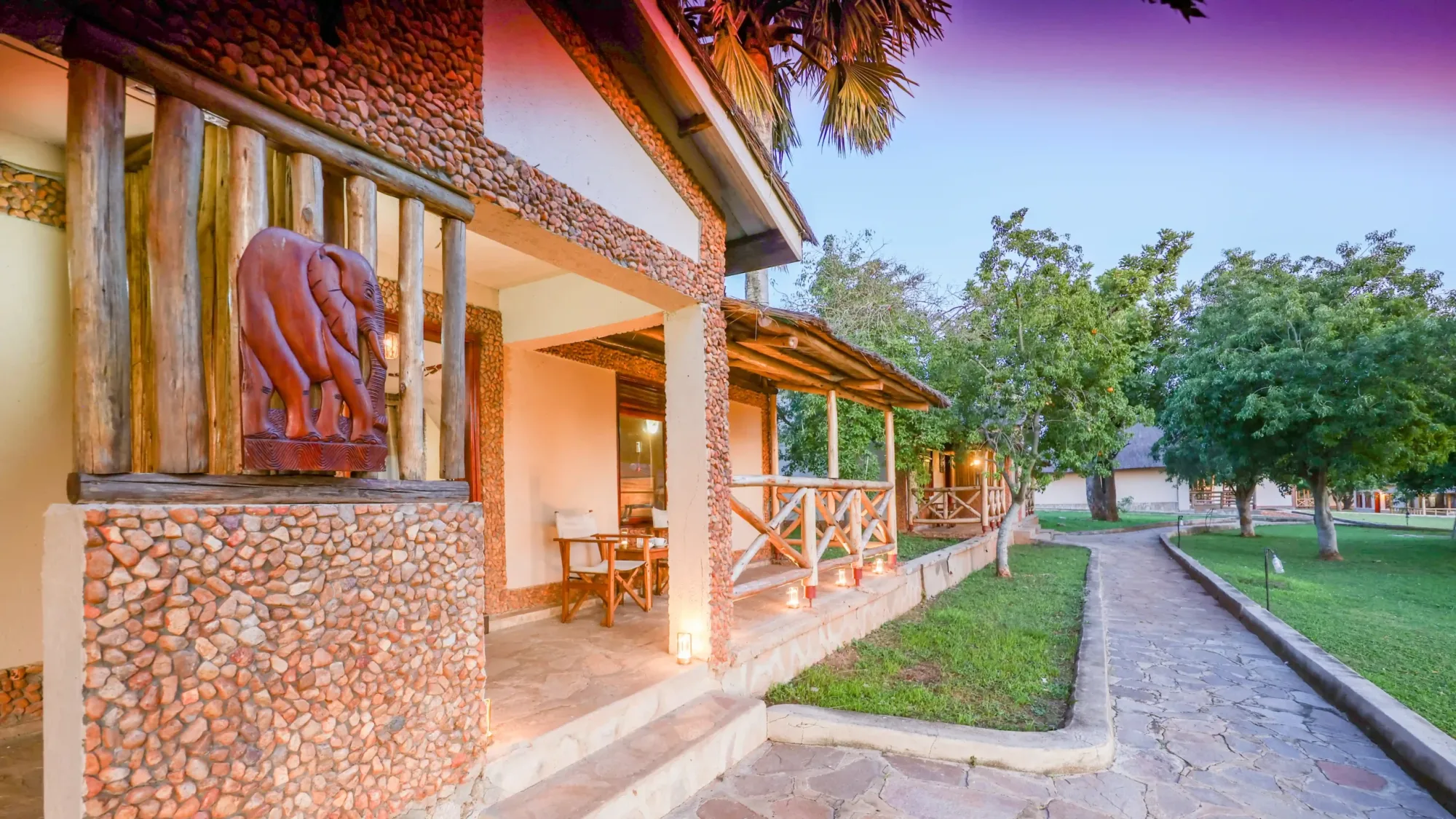 Garden guest cottages