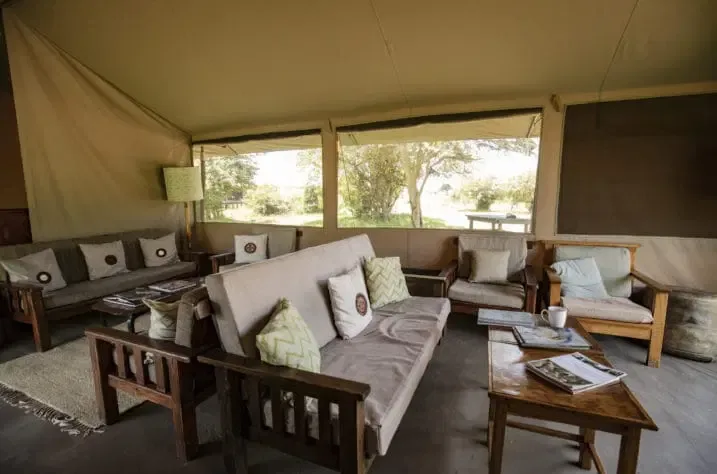 Safari lounge interior