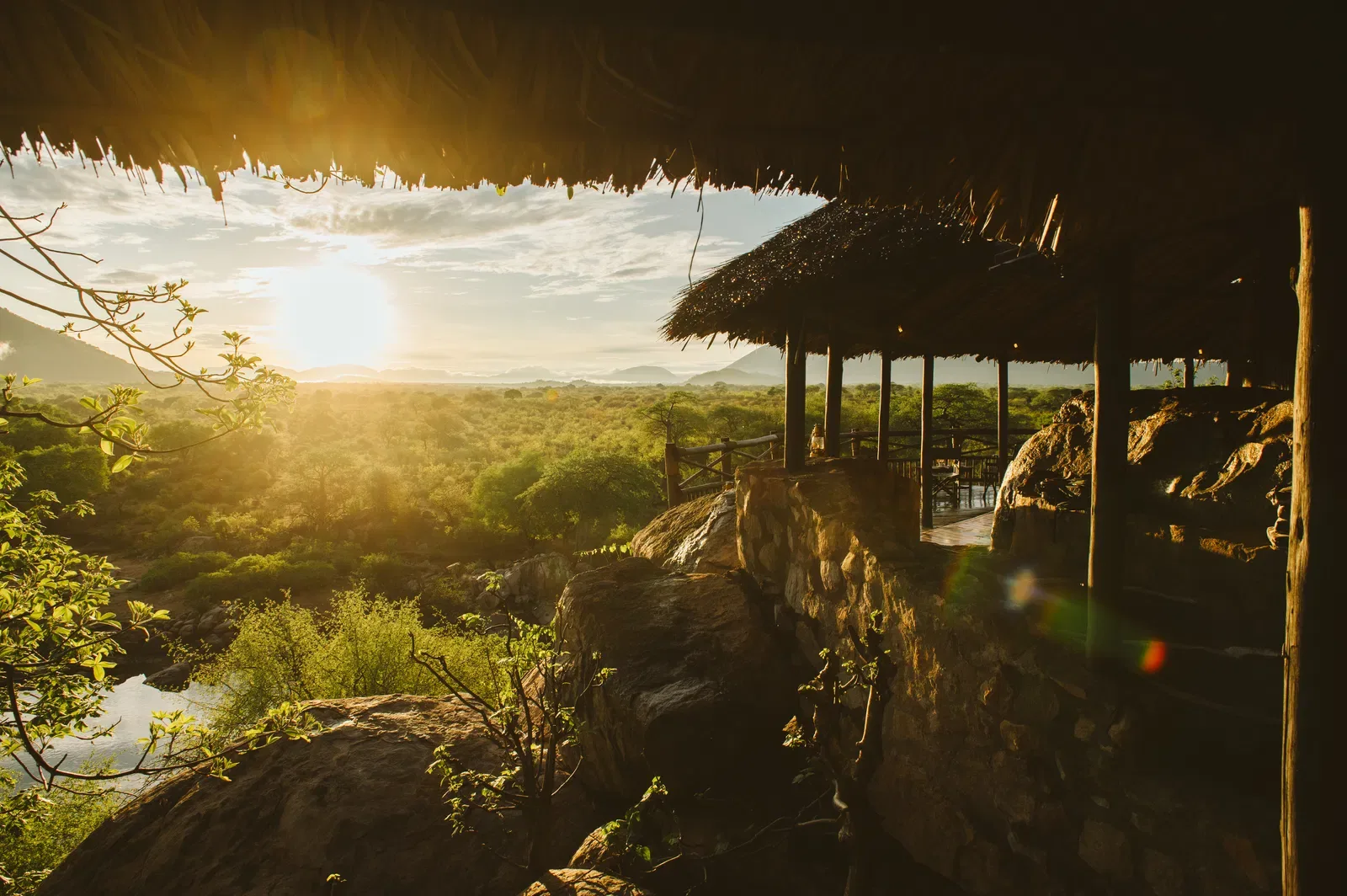 Sunset from the kopje viewpoint