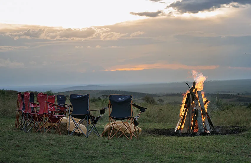 Fireside sundowner
