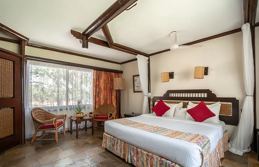 Lodge guest room