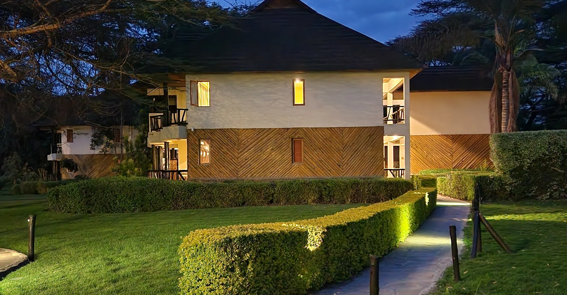 Guest accommodation after sunset