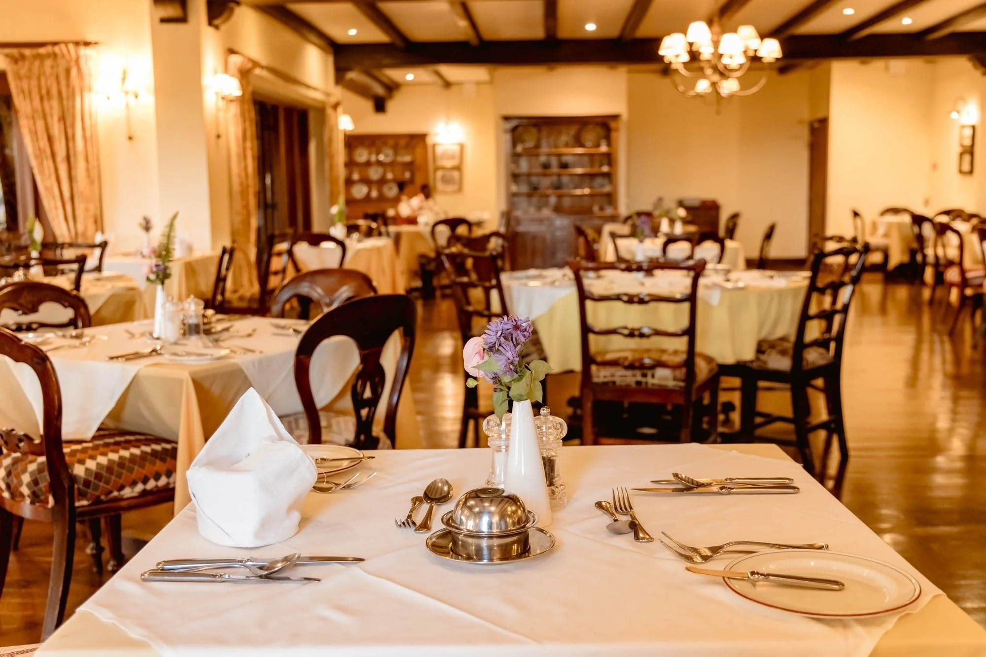 Hotel dining room