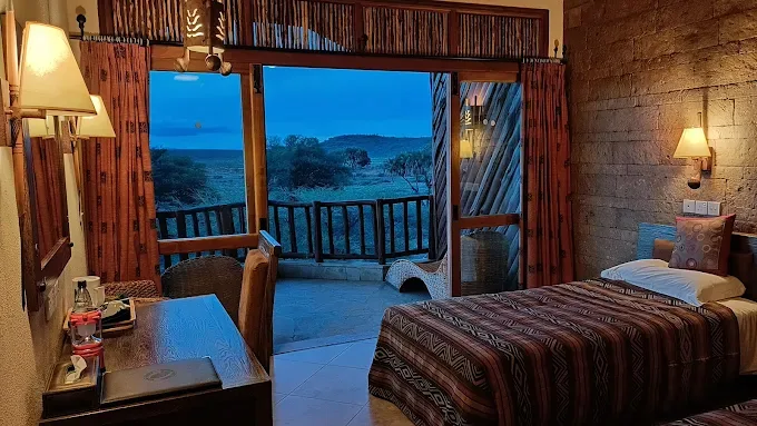 Private balcony view