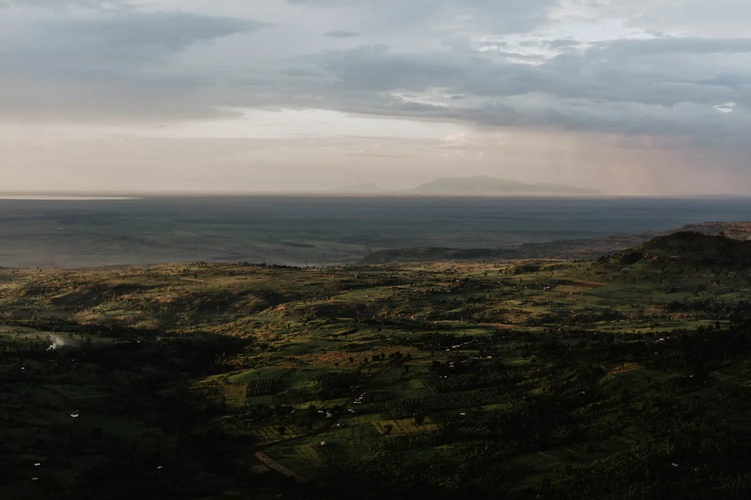 Eastern Uganda panorama