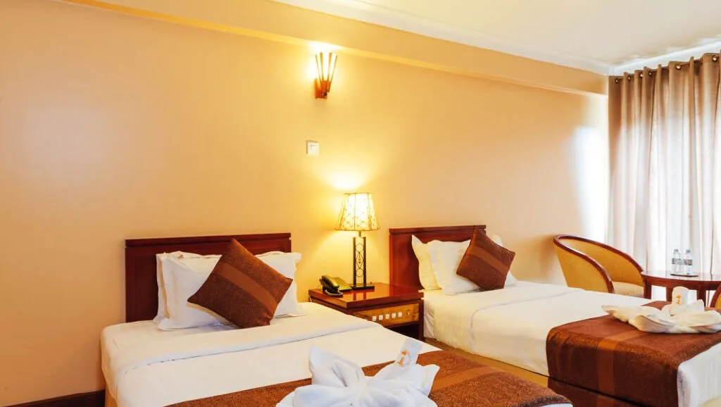 Twin-bed accommodation