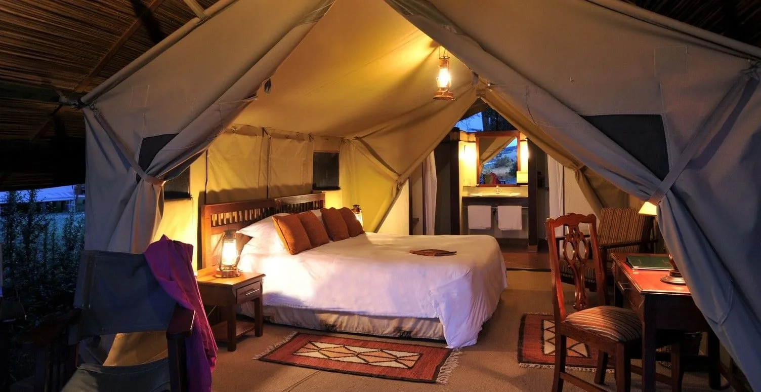 Standard king safari tent
