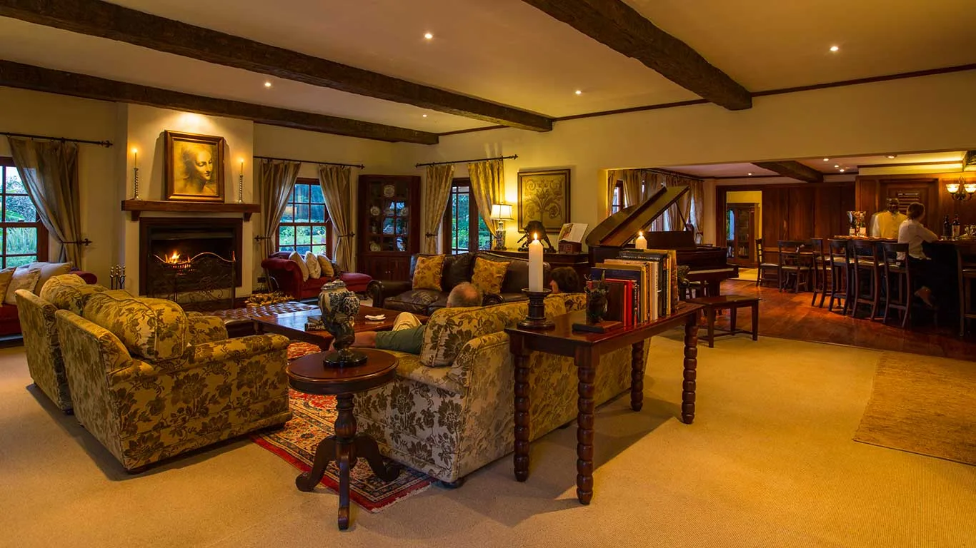 Main fireplace lounge