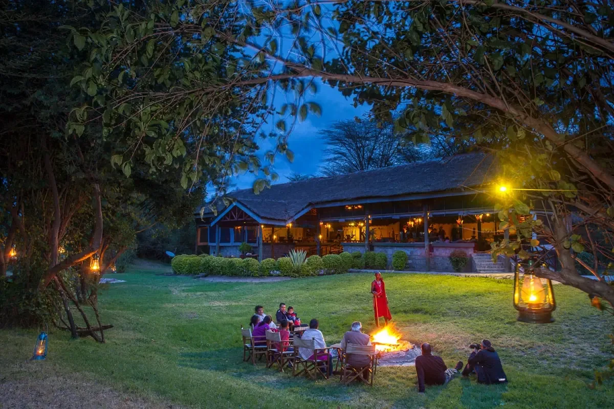 Camp beside the Talek River