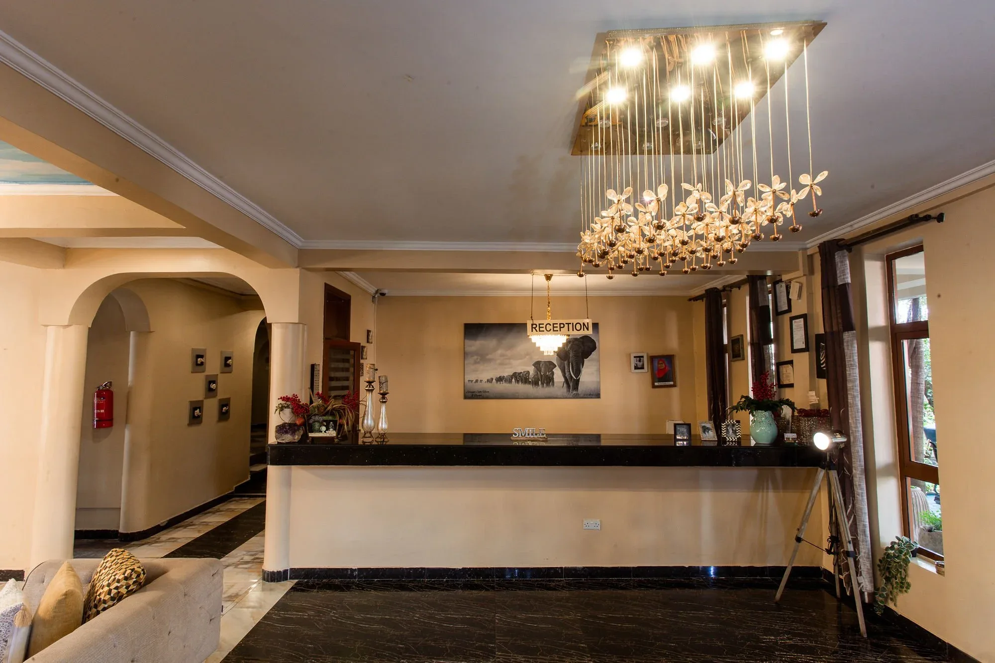 Reception and concierge