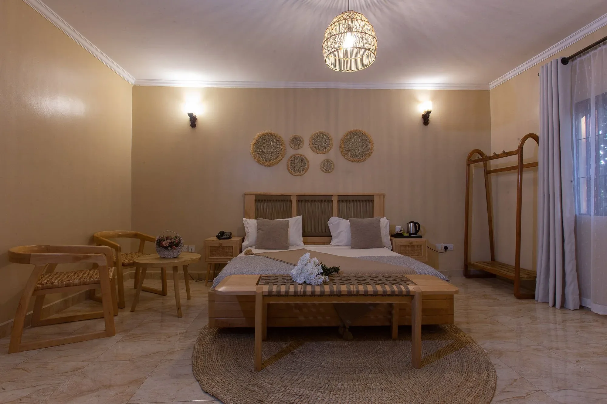 Contemporary double room