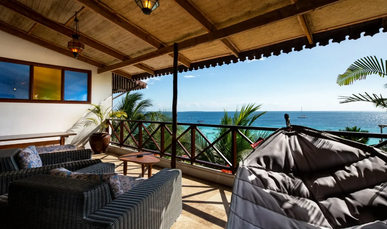 Private ocean-view terrace
