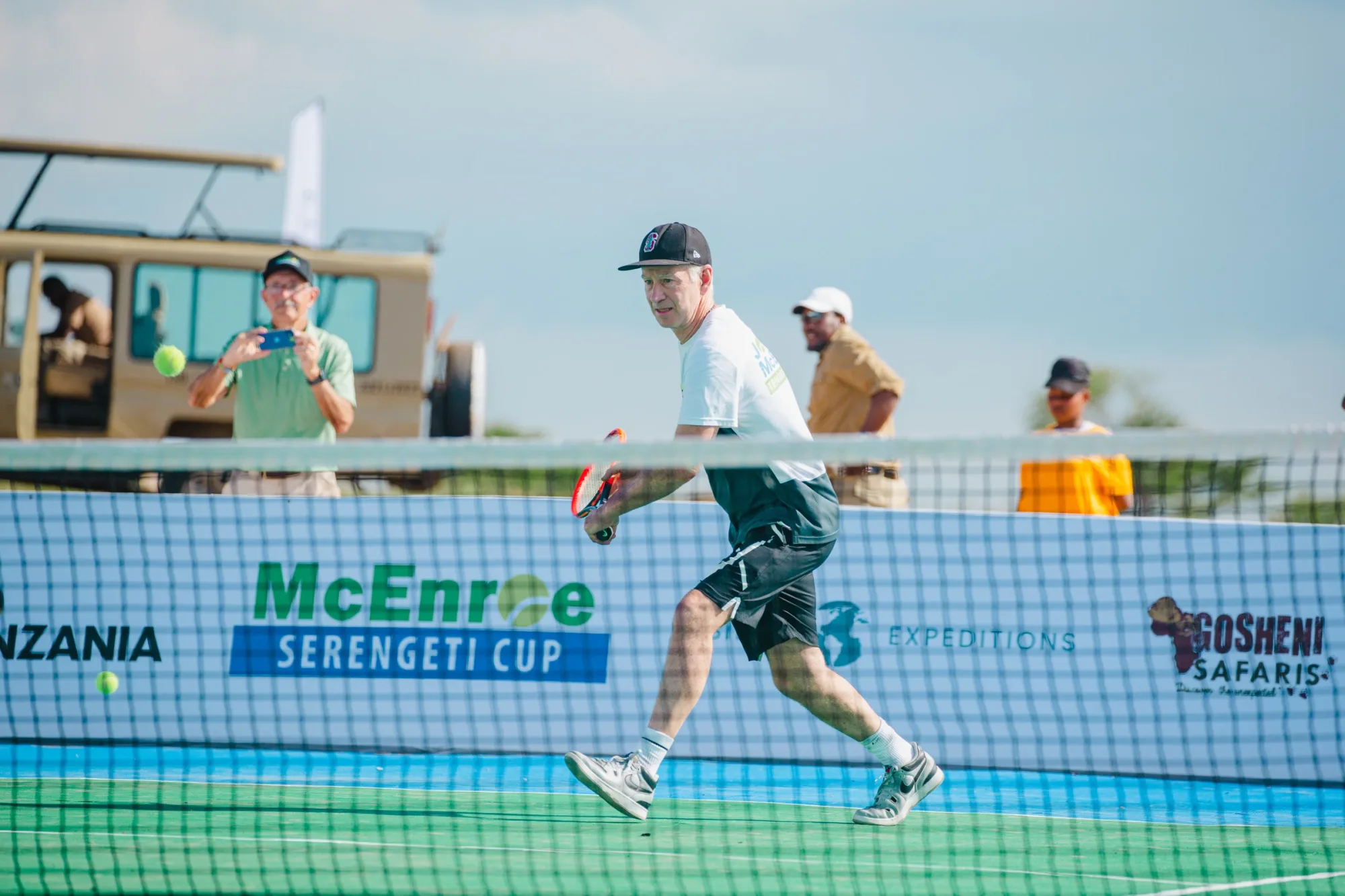 Play under the Serengeti Cup banners