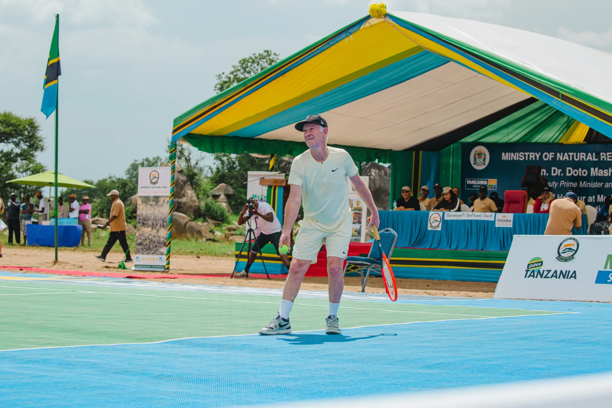 Centre court, Tanzania