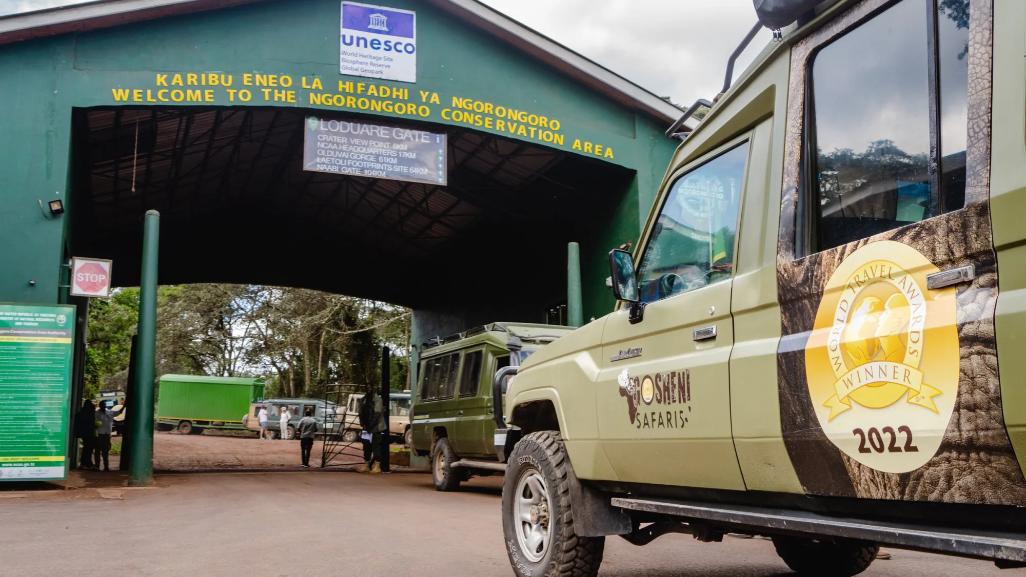 Ngorongoro gate