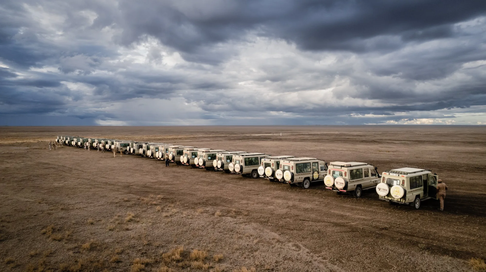 Lined up and ready