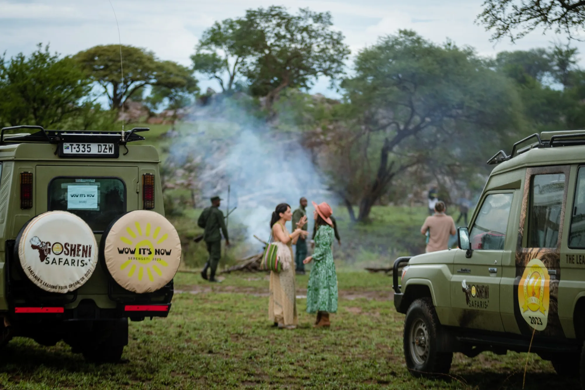 Gathering in the bush