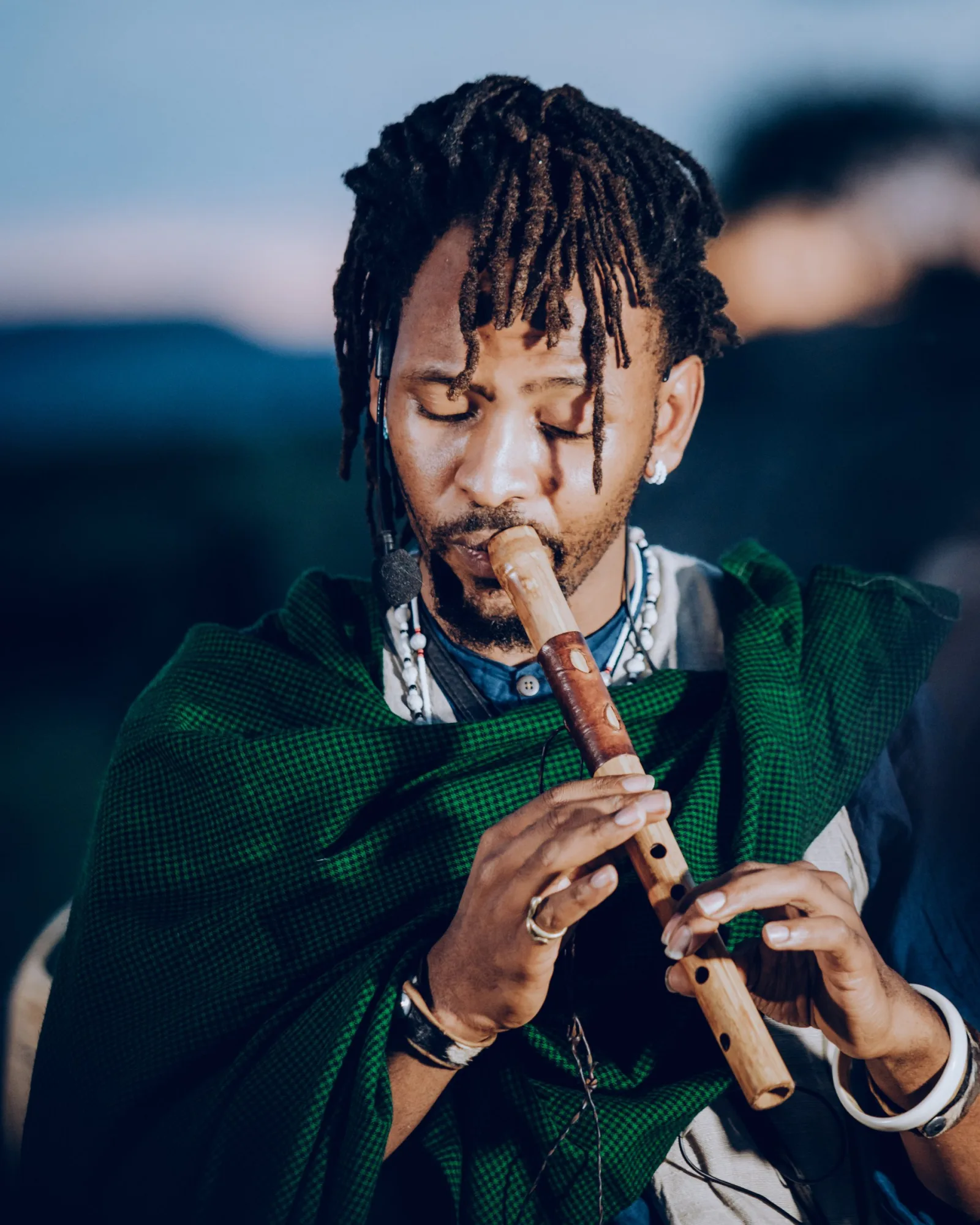 Flute in the evening